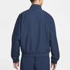 Nike Club Polokragen Sportlich Lässig Lockere Jacke Herrenjacke Blau FZ0657451