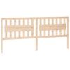 Headboard 205.5 X 4 X 100 Cm Solid Pine Wood