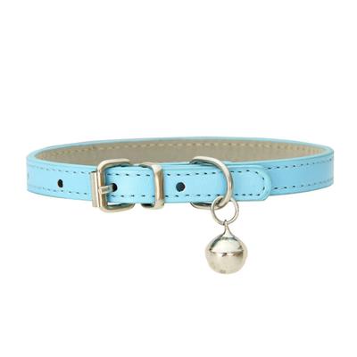 Katzenhalsband mit Glocke, Sicherheits-Katzenhalsbänder, Welpen-Hundehalsband für Katzen, kleine Hunde, Kätzchen, solides Haustierhalsband, Chihuahua-Produkte