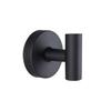 2PCS Stainless Steel Suction Cup Hooks Detachable Robe Hangers Space Saving Wall Hook  Bedroom