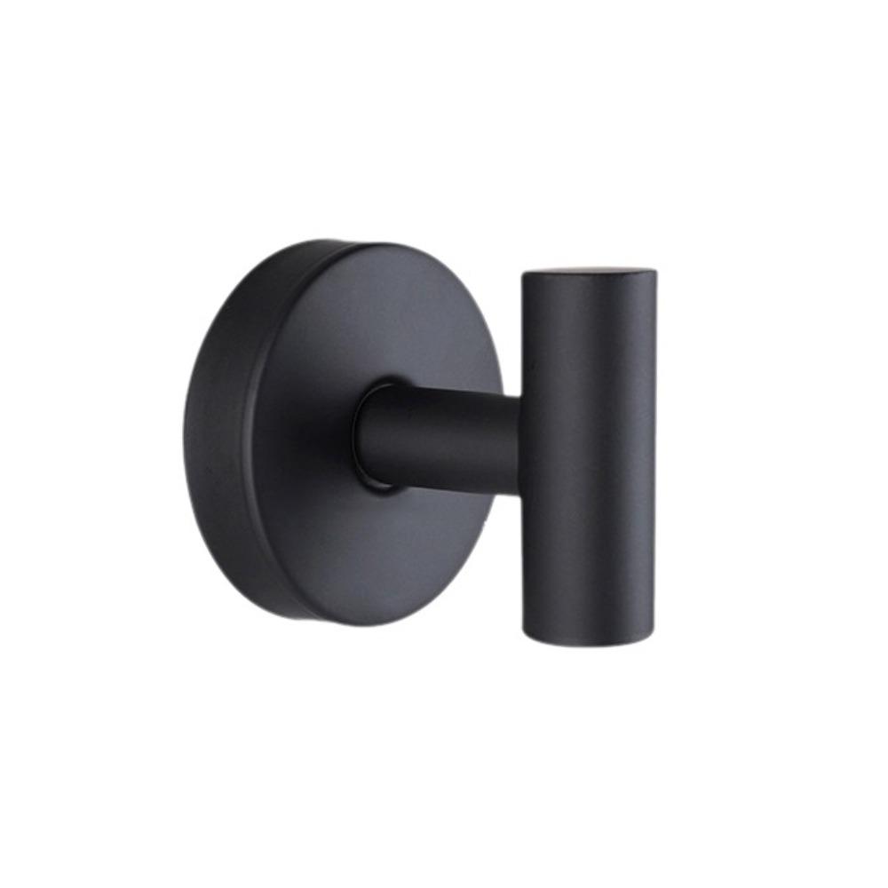 2PCS Stainless Steel Suction Cup Hooks Detachable Robe Hangers Space Saving Wall Hook  Bedroom