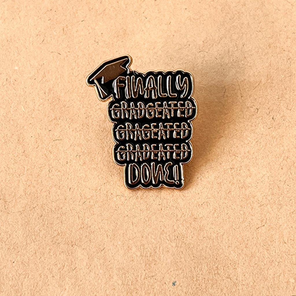 Graduation Enamel Pin for Graduation Hat, Graduate Hat Lapel Pin, Graduate Enamel Lapel Pin Graduation Gift for Student