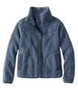 LL Bean Bean Sherpa Fleece US Size Vintage Indigo 1000106903 Women's Jacket, Fit, Petite, L, Blue,