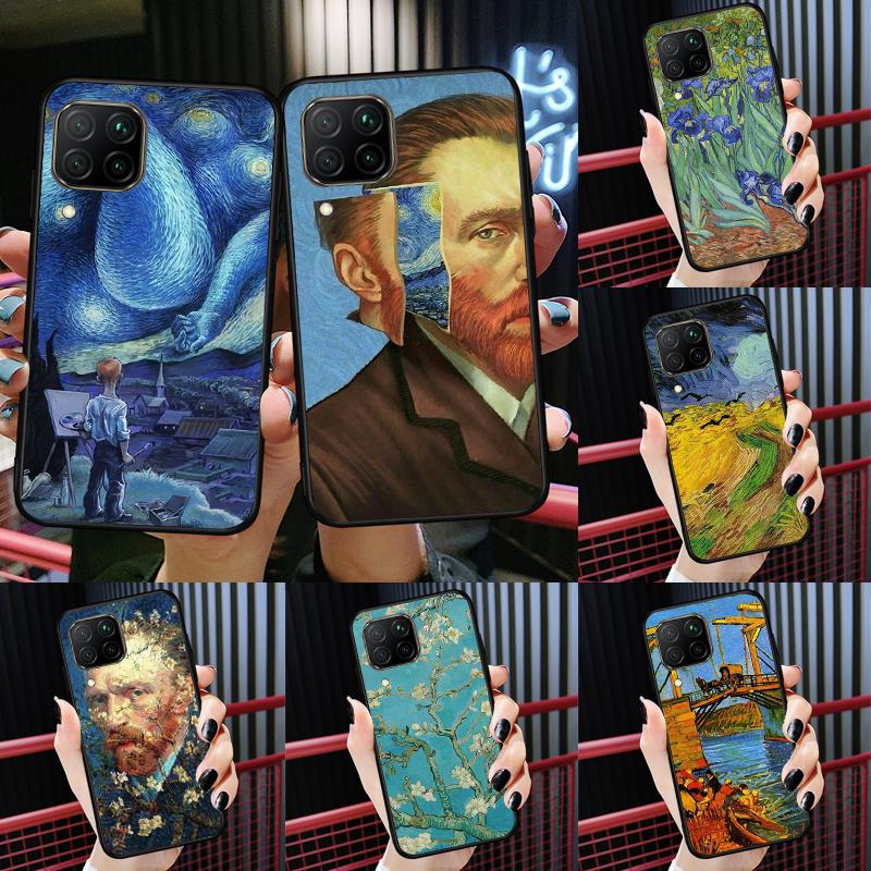 Van Gogh Starry Night For Huawei Nova 12s 12i 11i 8i Y91 Y60 Y70 Y72 Y90 Y61 9 10 SE P20 P40 Lite P30 P60 Pro Case