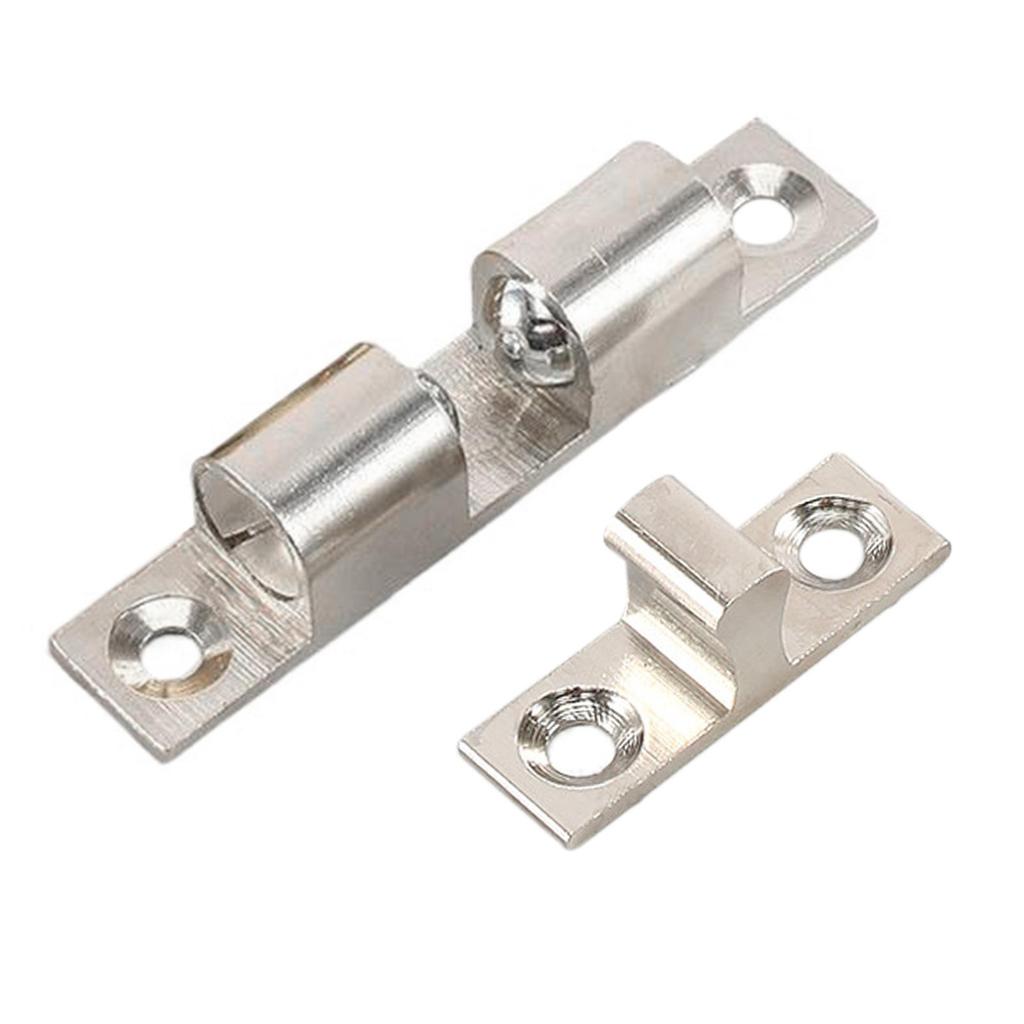 Adjustable Solid Brass Double Beads Tensioner Latches Accessory for Cabinet and Furniture Door Daily Use
