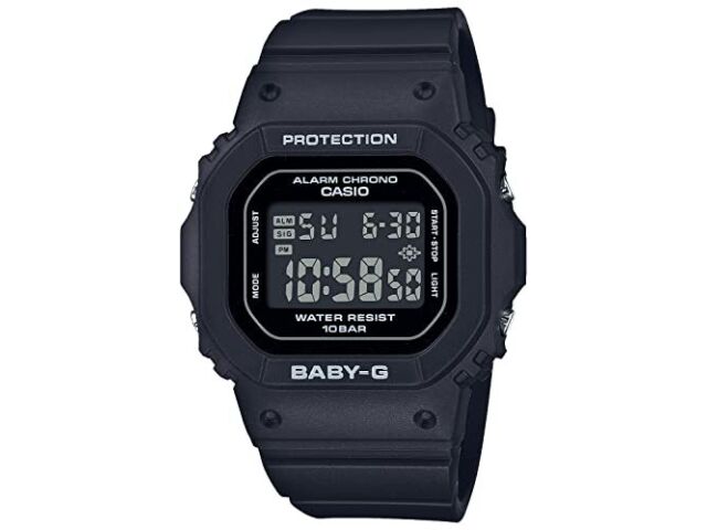 

Часы CASIO BABY-G BGD-565-1JF женские черные секундомер с таймером и мультибудильником НОВИНКА