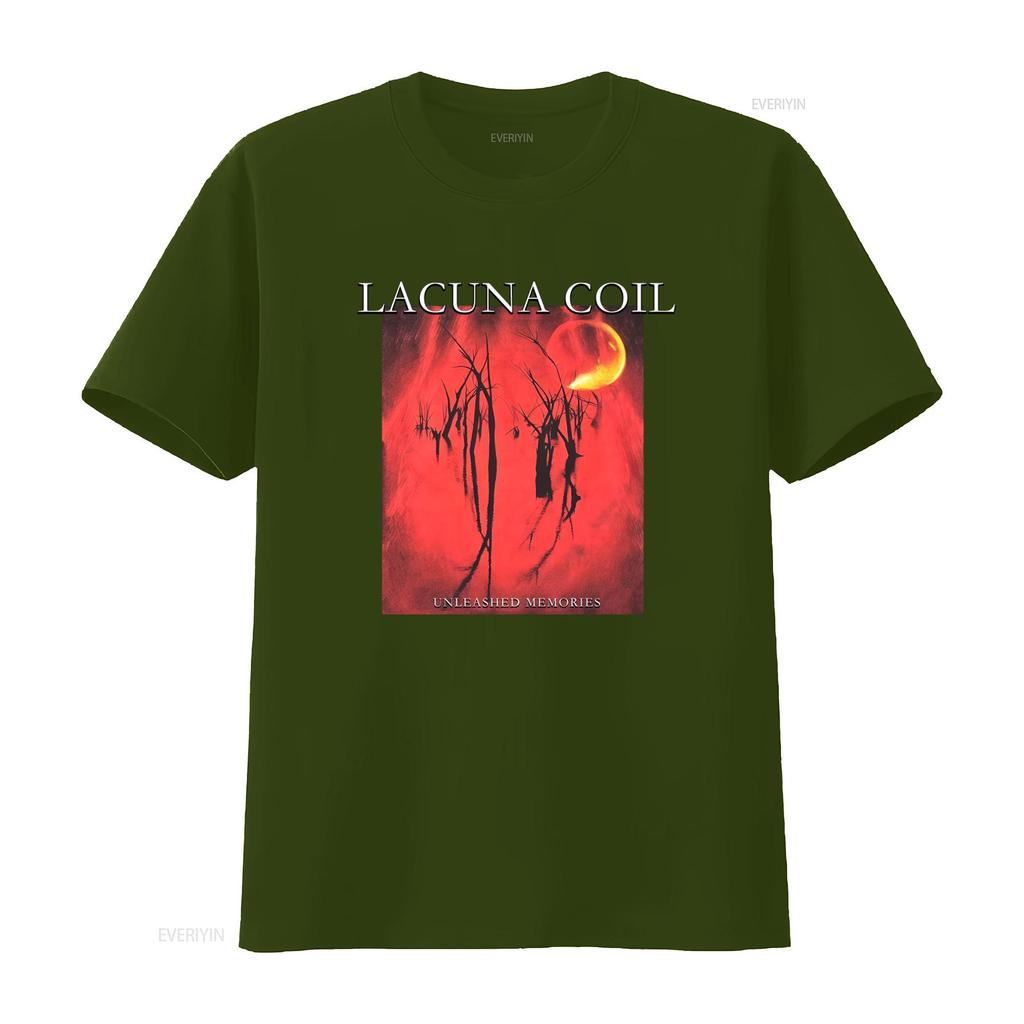 2000s Vintage Lacuna Coil Unleashed Memories T Shirt XL Size Perfect for Rock Fans Vintage Washed Soft Homme Stylish
