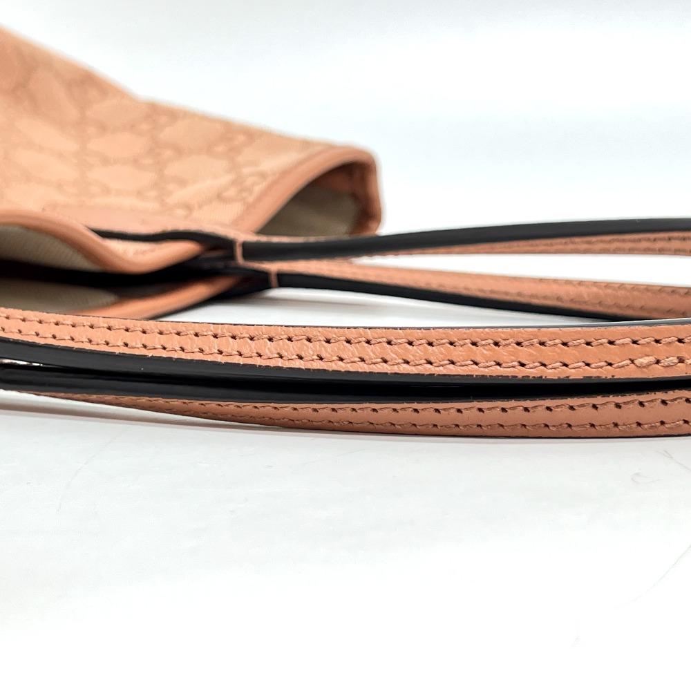 Gucci 742102 GGCanvas Ophidia GG Small Hand Bag Tote Bag GGCanvas Pink