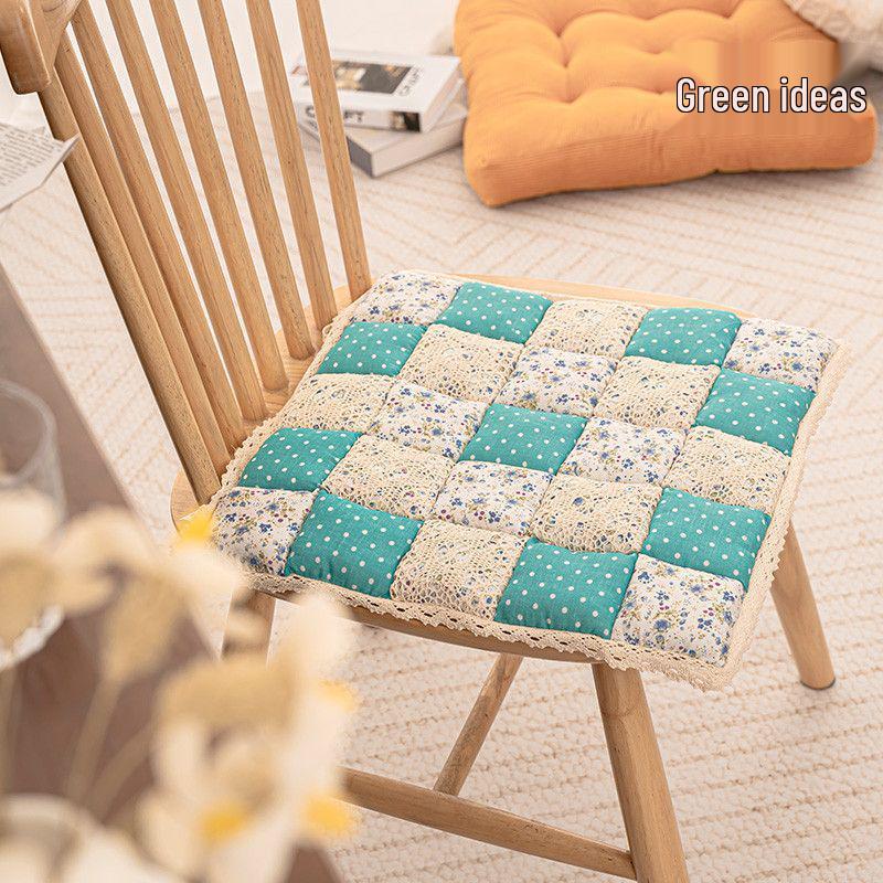 Lace Non-Slip Chair Cushion Pad for Dining and Living Room