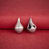 S925 Sterling Silver Conch Spacer Beads for DIY Bracelets and Necklaces