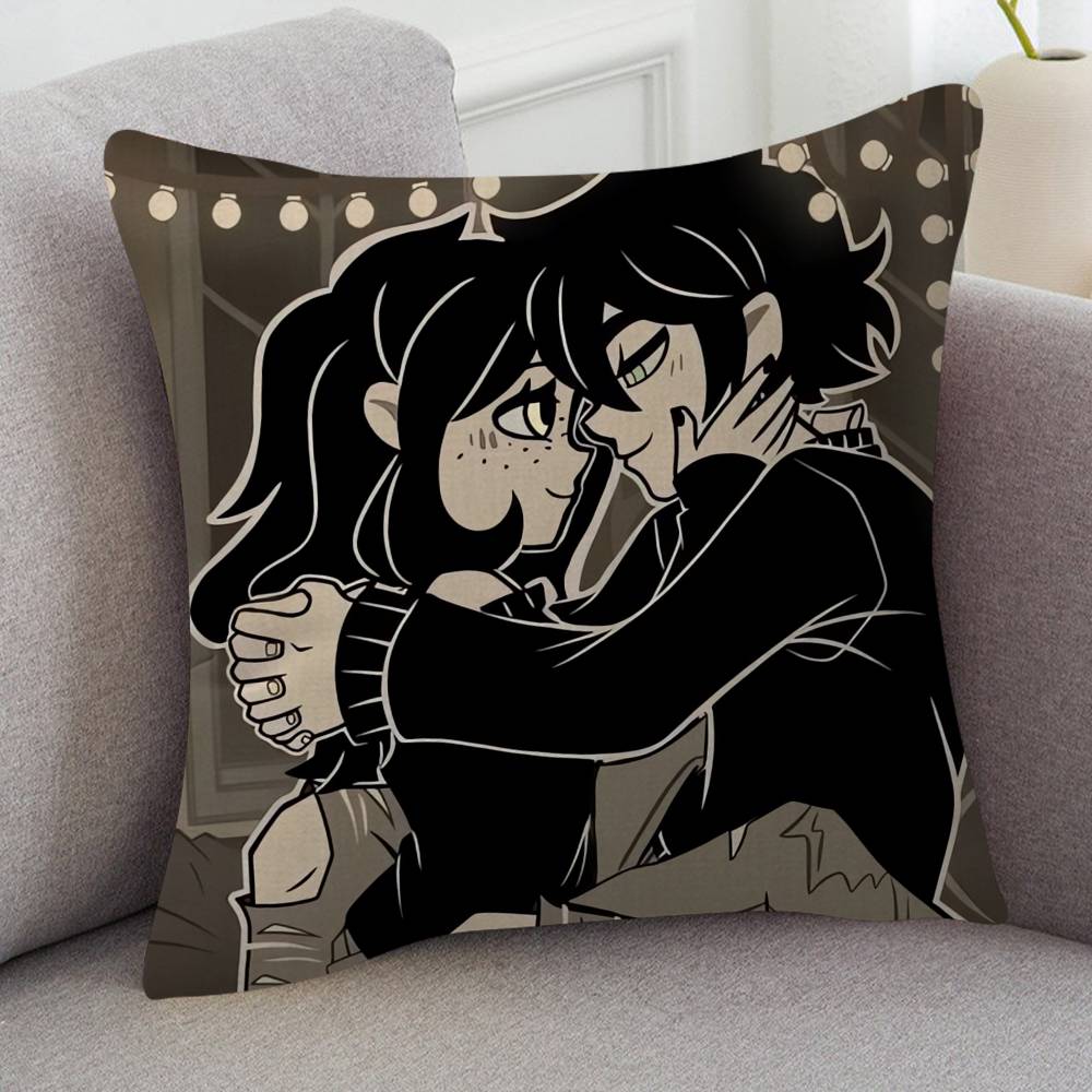 The Coffin Of Andy And Leyley Soft Comfortable Pillow Case Cartoon For Sofa Living Home Office Retro Decor Protective Cover