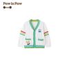 PawinPaw Boys' Cartoon Bear V-Neck Knit Cardigan