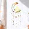 Crystal Crafts Suncatchers Home Garden Decorative Wall Hanging Sun, Moon and Stars Suncatchers Hanging Decorations