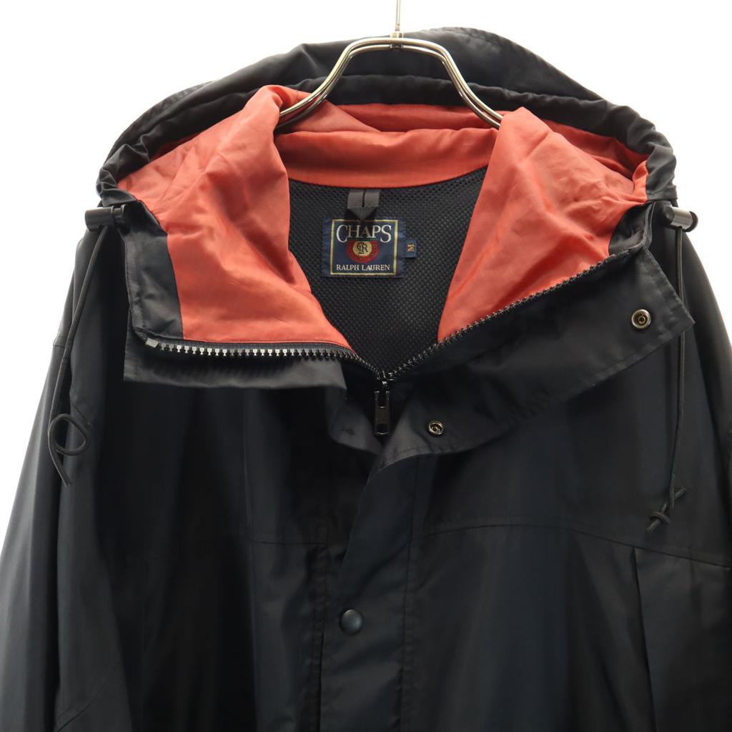 CHAPS RALPH LAUREN 90s Old Mountain parka M black pocketable Men's Used