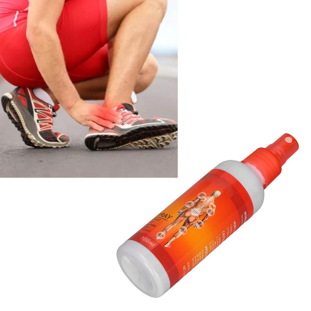 100ml Pain Relief Spray Relaxing Tendons Activating Collaterals Bruises Sprains Joint Pain Massage Spray