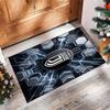 Tappeto in Flanella Stampato Juventus FC Antiscivolo Morbido Poliestere Tappeto per Pavimento Tappetino Decorativo per Interni per Camera da Letto Soggiorno Divano