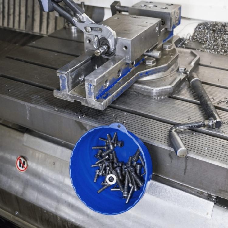 150mm Diameter Cup Magnetic Nut Cup Universal Magnetic Bowls Nuts and Bolts Organizers Multifunction Tray for Small Part