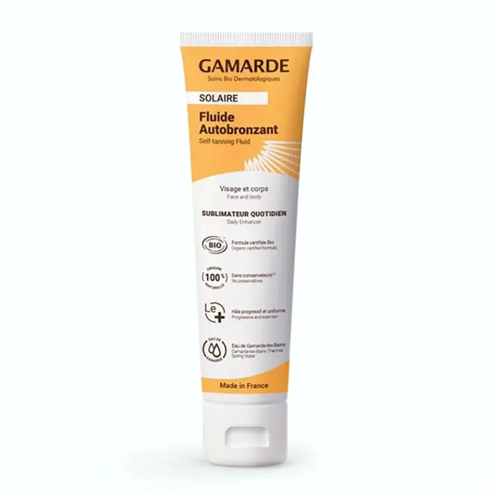 Gamarde Sunscreen Daily Enhanced Self-Tanning Fluid Face and Body 100ml 1 Bottle