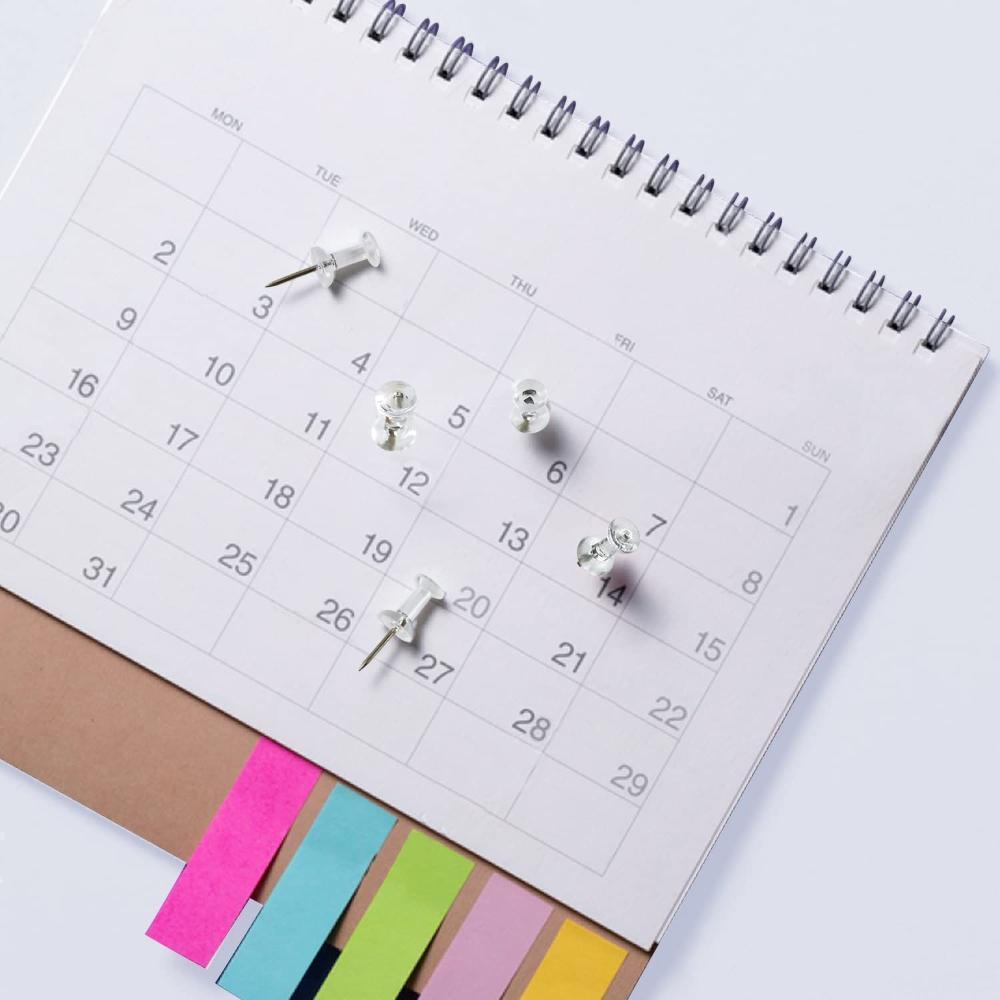 Durable Buttons Pins Board Thumb Tacks Stationery Supplies Drawing Pins Push Pins Clear Push Pins