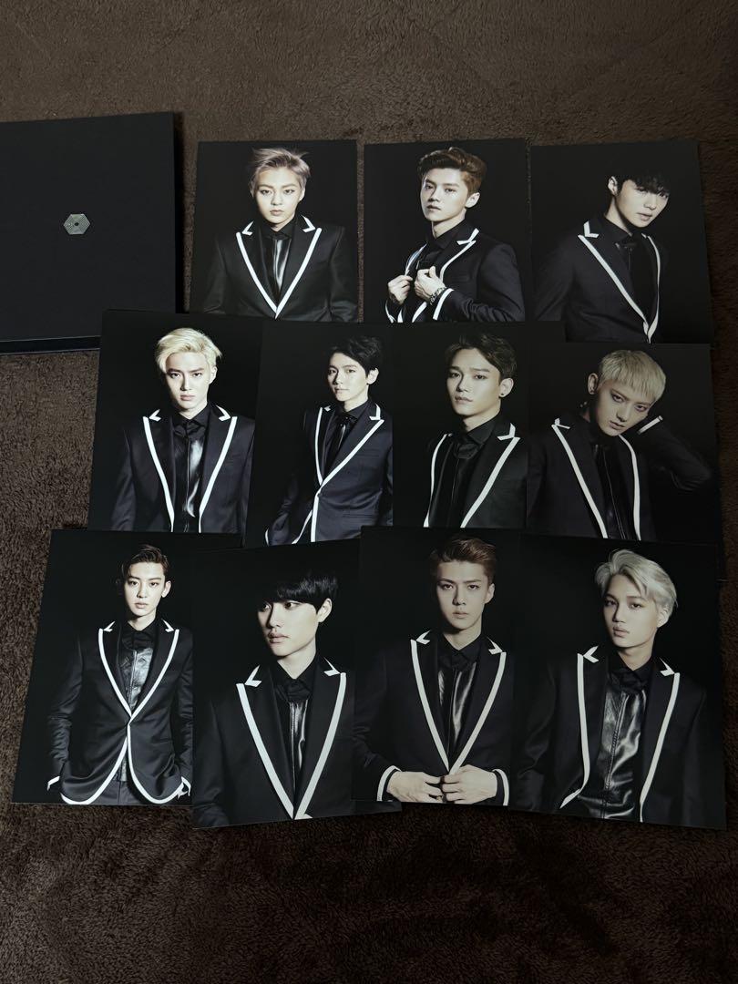 

[USED] EXO Postcard Set Luhan Tao Kyungsoo