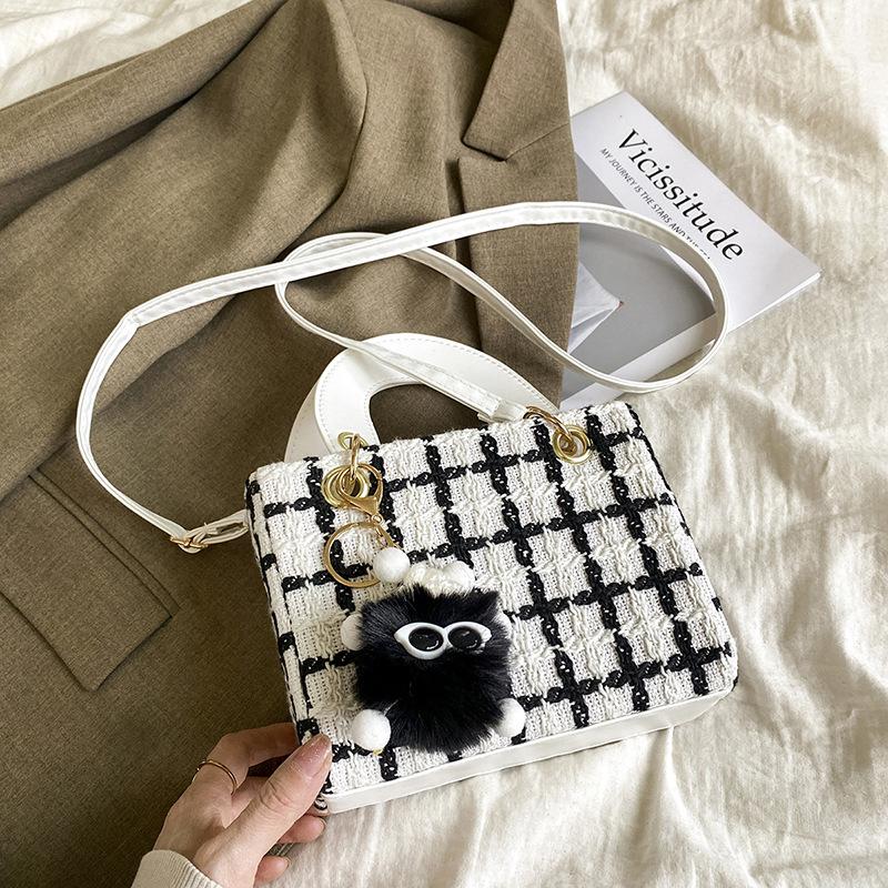 

Дизайн Трендовая Текстура Женская Сумка Индивидуальность Сумка на Плечо Под Мышку Дамская Ручная Сумка One Size белый