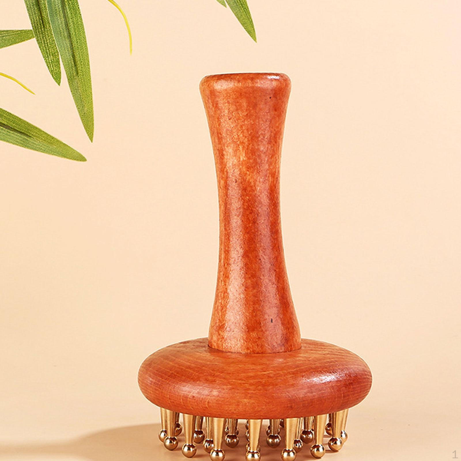 

Handheld Massage Wooden Comb Multifunction Lightweight Home SPA Scalp