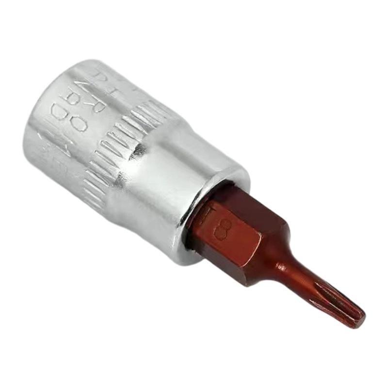 Ratchet Wrench Socket Set 1/4" Hexagonal Drive Screwdriver Bit Repair Hand Tool Socket Wrench Adapter