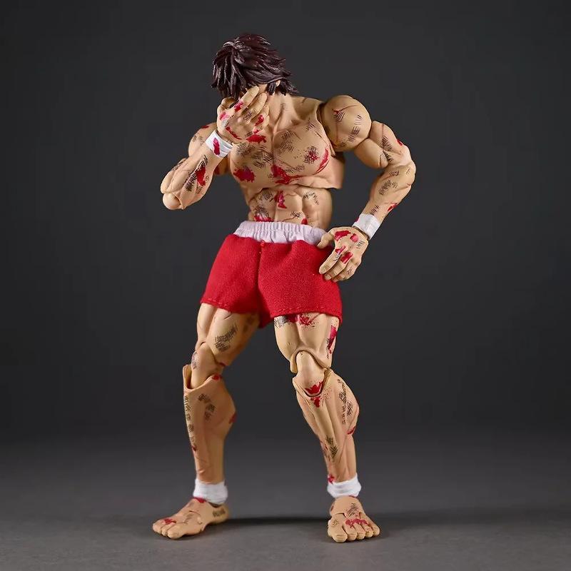 1/12 Son Of Ogre Baki Hanma Baki Venue Exclusive Version Action Figures Desktop Ornament Doll Boy Toy Surprise Durable Gift Collectible