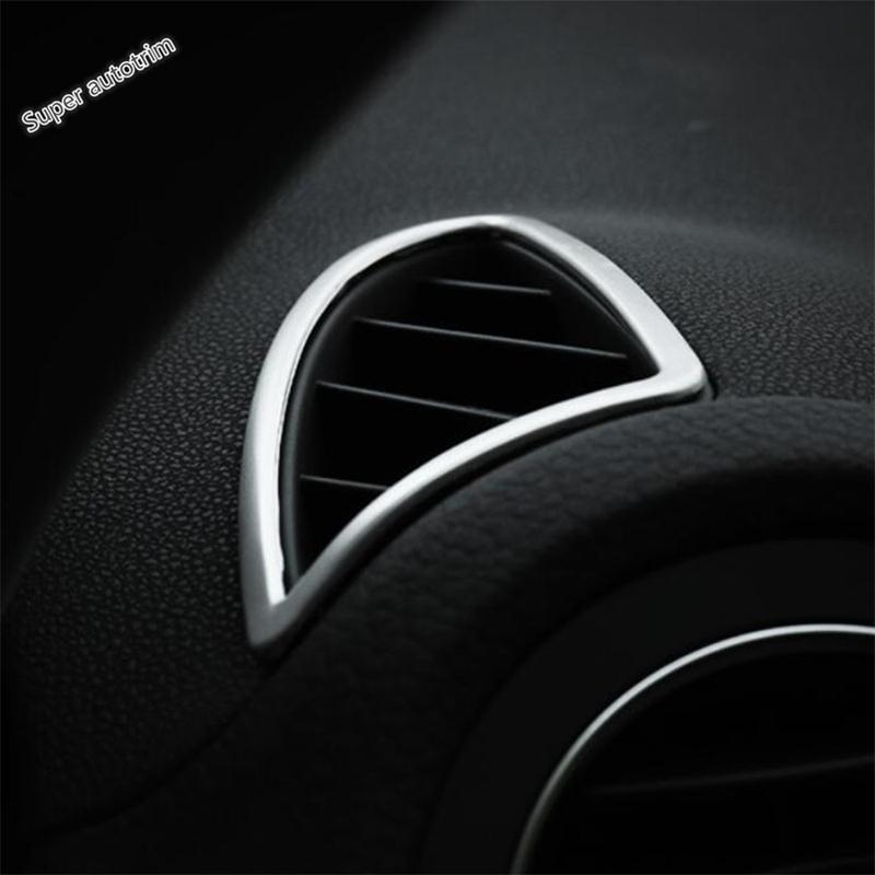 Central Control AC Air Conditioning Vent Outlet Panel Cover Trim For Volkswagen VW Tiguan 2008 - 2015 Matte Interior Accessories