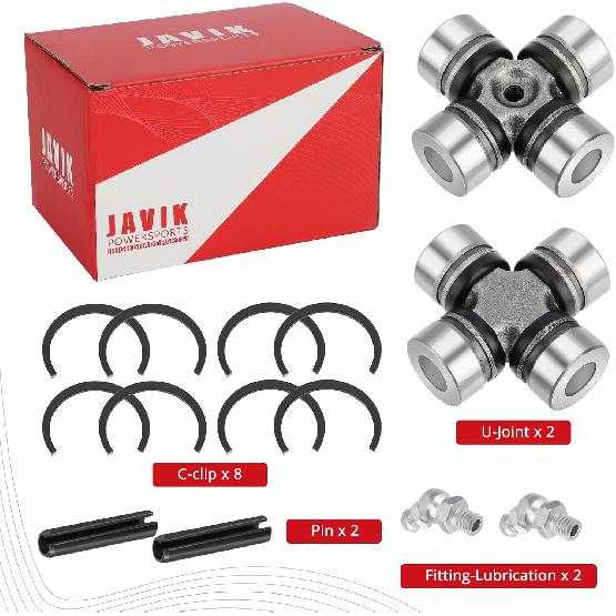 Front Prop Shaft U-Joint 2SET For Polaris RZR Ranger Sportsman General 1000 900 800 700 570 500 OEM# 215 2203703 3235500 3235616 3260104