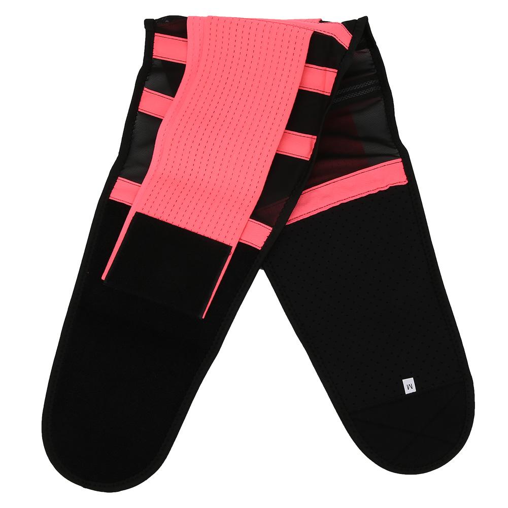 Breathable Mesh Support Exercise Belt Fitness Waist Training Gym for Both Men and WomenPink