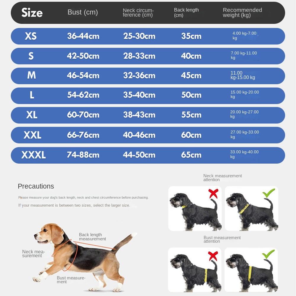 Breathable Dog Anxiety Vest Adjustable Dog Chest Back Clothing Pet Calming Shirt  Travel