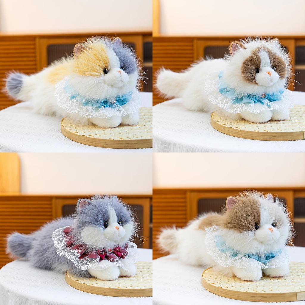 Ragdoll Cat Plush Backpack With Soft Short Plush For Girls And Kids Gift