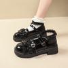 Fashion Flat Single Shoes Female Lace Bow Tea Party Shoes 2025 Autumn and Summer New Japanese Sweet Fairy Lolita