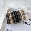 10pcs Thickened Hair Band  Coffee-colored Hair Tie  Cream-tied Ponytail Rubber Band  Simple and Elegant for WomenElasticity Durable  High-end Feel