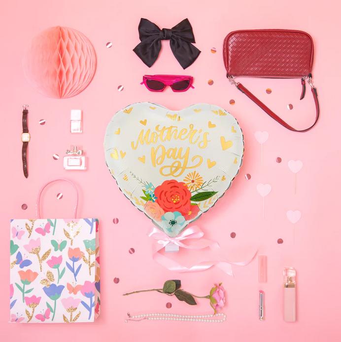 Balon Foliowy Serce Dzień Matki Mothers Day 45Cm