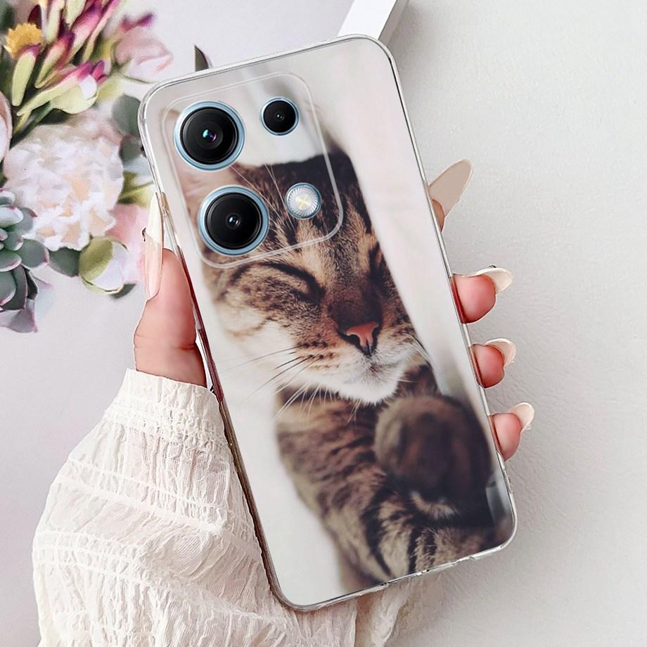 For Xiaomi Redmi Note 14s 4G Case Animal Cartoon Phone Cover For Redmi Note 14 Pro 4G Note14 Europe Soft Silicone Clear Coque