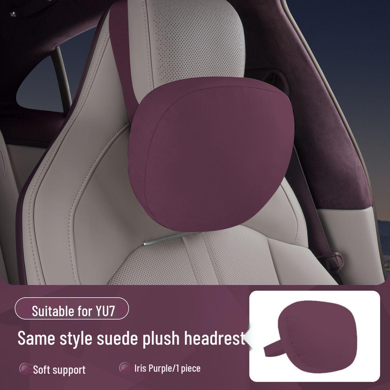 Xiaomi SU7/YU7 Headrest & Lumbar Support: Comfortable Neck Pillow for Car Interior
