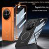 Oppo Find N6 Phone Case: Foldable Screen, Inner Magnetic Ring, Full Coverage, Magnetic Hinge, Hard Shell, Side Protection, with Bracket.