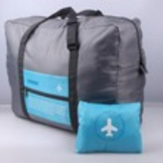 Korean Style Waterproof Nylon Foldable Travel Bag with Large Capacity