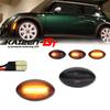 Sequential Amber LED Car Front Side Marker Indicator Lights Turn Signal Lights For MINI Cooper R50 R53 2002-2006 R52 2004-2008