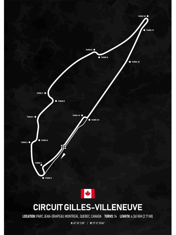 Tekstura toru wyścigowego F1 kalendarz sezonu 2023 plakaty ścienne drukowany obraz obraz na płótnie malarstwo do salonu Home Decor