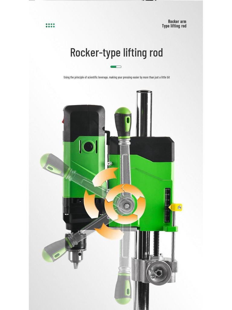 220V Industrial-Grade Mini High-Power Precision Bench Drill for Household and Multi-Functional Use