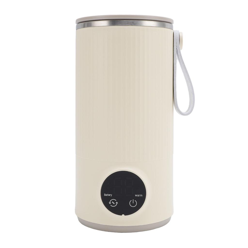 Portable Bottle Warmer Mixer Constant Temperature Multifunctional Cordless Travel Bottle Warmer for Outdoor