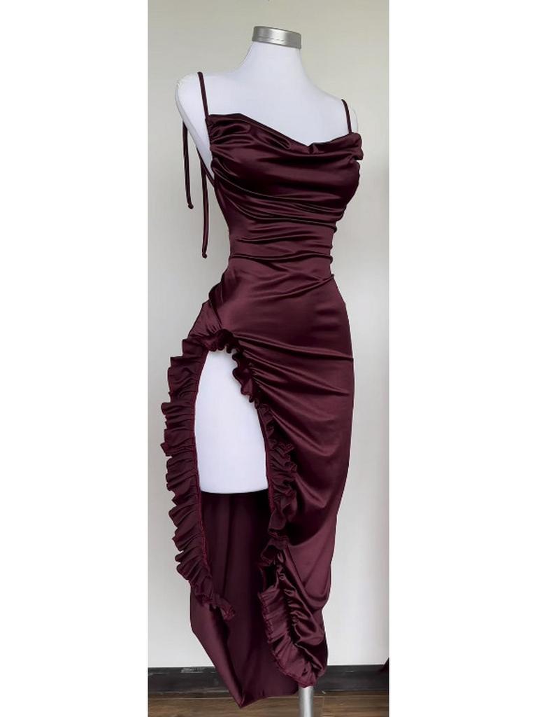 2024 Trendy Y2K Backless Summer Sling Dress