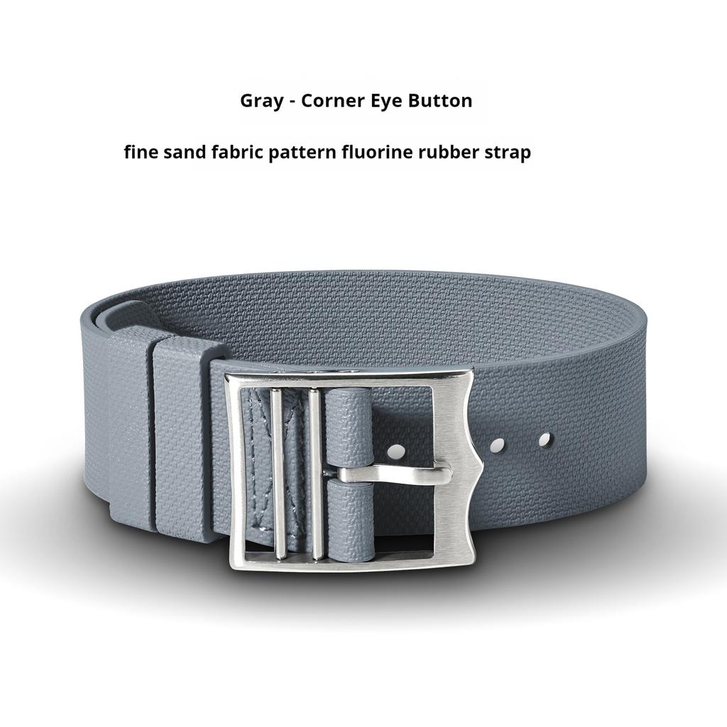 20mm 21mm 22mm FKM Universal Fluororubber Watch Strap For Tudor BlackBay Omega Seamaster IWC Longines Rolex Belt Watch Band
