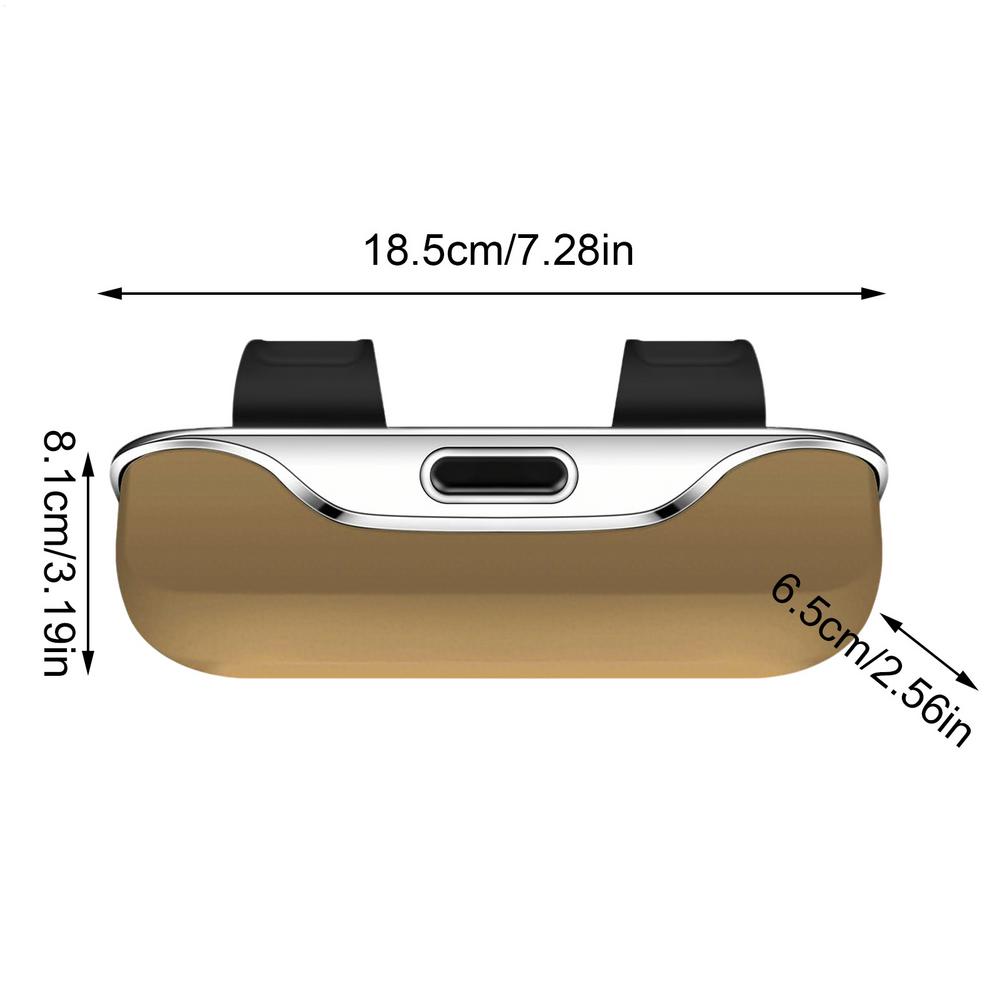 

Sunglasses Case for Car Auto Eyeglasses Sun Visor Organizer Case Storage Organizer Automotive Interior Accessories for Vehicle