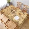1pc Treasure Map Pattern Tablecloth, Featuring Elements Such As Routes and Signs, with a Mysterious and Interesting Style, Yzb