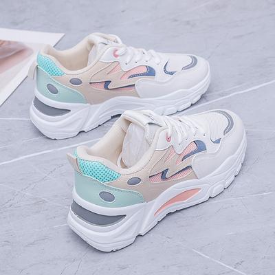 Buty damskie Dad Shoes Summer New INS All-Match Platform Sneaker Women's Single Mesh Buty damskie