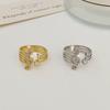 Jewelry Accessories Korean Style Rings Geometric Rings Women Jewelry Music Note Rings Finger Buckle
